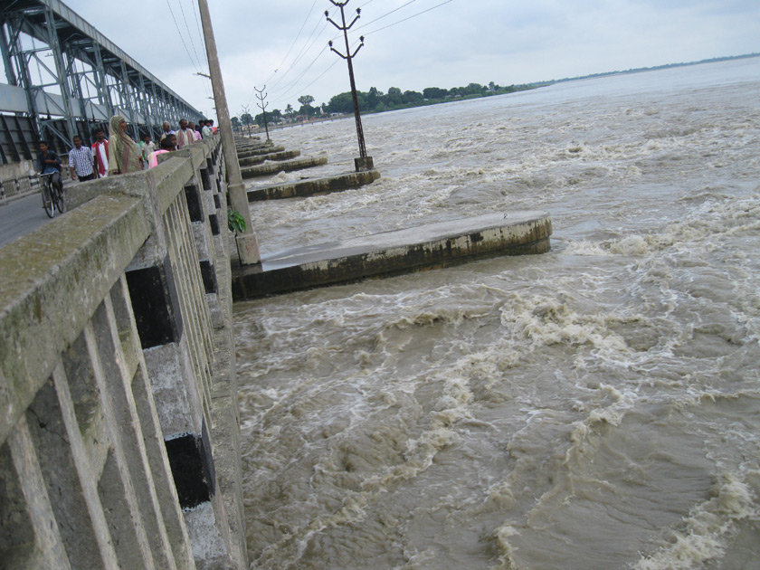 Saptakoshi records this year’s highest water level, red light on